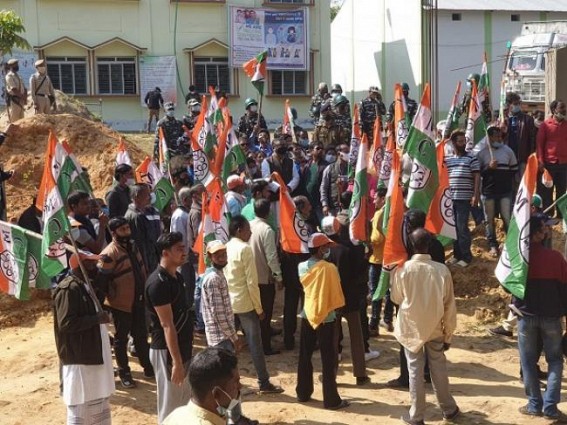 On 11 points demand including increasing MGNREGA wages, proper Utilization of the PMAY scheme, Trinamool placed Deputation in 58 blocks On 11 points demand including increasing MGNREGA wages, proper Utilization of the PMAY scheme, Trinamool placed Deputation in 58 blocks
